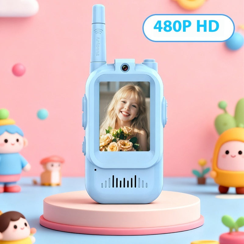 Kinder Video-Walkie-Talkie Set (2er-Pack, Akku)