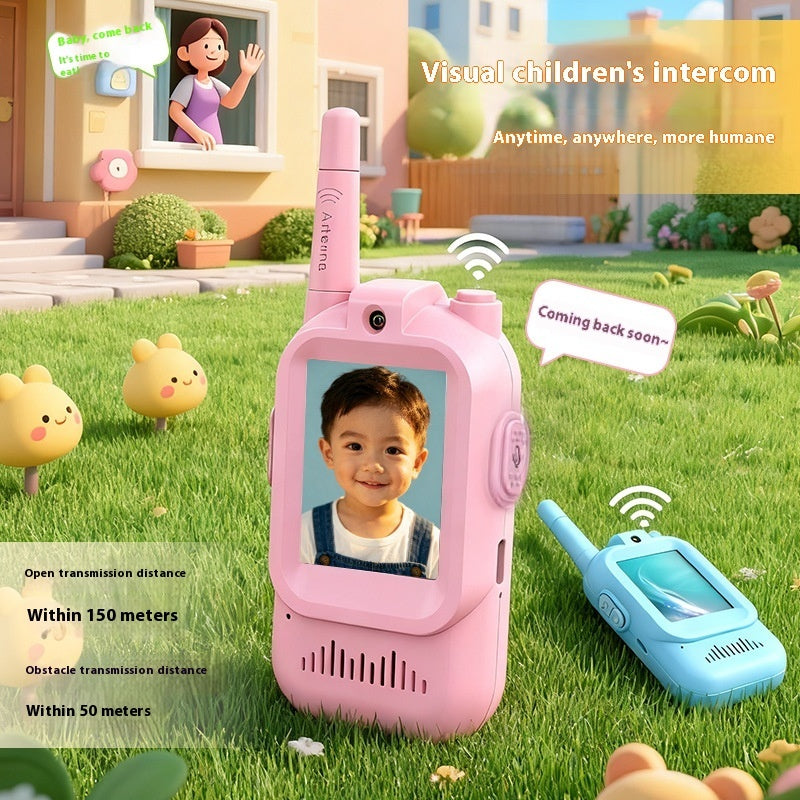 Kinder Video-Walkie-Talkie Set (2er-Pack, Akku)