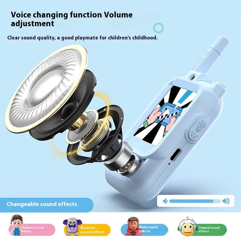 Kinder Video-Walkie-Talkie Set (2er-Pack, Akku)