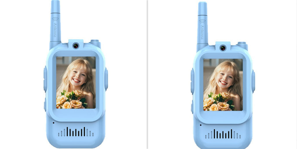 Kinder Video-Walkie-Talkie Set (2er-Pack, Akku)
