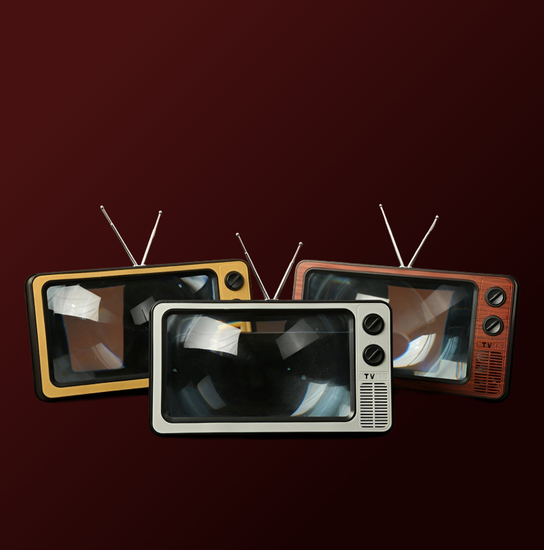 Retro TV-Lupe